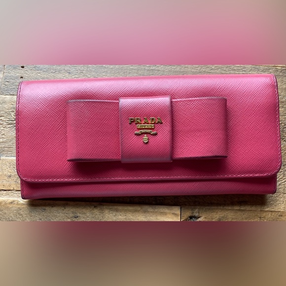 PRADA LONG WALLET WITH DOUBLE SNAPS - Picture 7 of 15